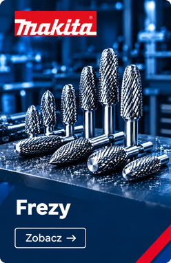Frezy i pilniki trzpieniowe do metalu