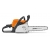 Pilarka STIHL MS 182 moc 1,6 kW / 2,2 KM silnik 2-MIX