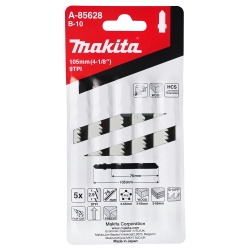 MAKITA Brzeszczoty do wyrzynarki B-10 HCS 105 x 1,25 mm A-85628