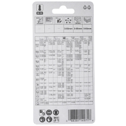 MAKITA Brzeszczoty do wyrzynarki B-10 HCS 105 x 1,25 mm A-85628