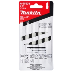 MAKITA Brzeszczoty do wyrzynarki B-11 HCS 100 x 1,25 mm A-85634