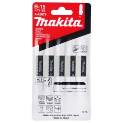 MAKITA Brzeszczoty do wyrzynarki B-15 HCS 75 x 1,05 mm A-85678