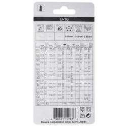 MAKITA Brzeszczoty do wyrzynarki B-16 HCS 105 x 1,25 mm A-85684