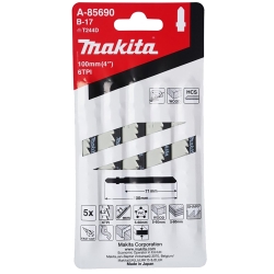 MAKITA Brzeszczoty do wyrzynarki B-17 HCS 105 x 1,25 mm A-85690
