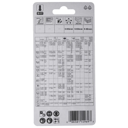 MAKITA Brzeszczoty do wyrzynarki B-17 HCS 105 x 1,25 mm A-85690