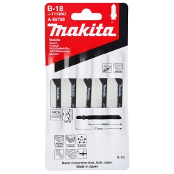 MAKITA Brzeszczoty do wyrzynarki B-18 HCS  75 x 1,25 mm A-85709