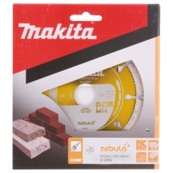 MAKITA Diamentowa tarcza Nebula do betonu, na sucho i mokro 125 mm B-53992