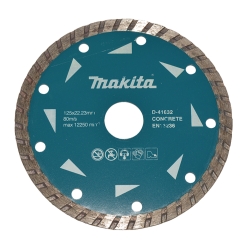 MAKITA Diamentowa tarcza turbo do betonu, na sucho 125 mm D-41632